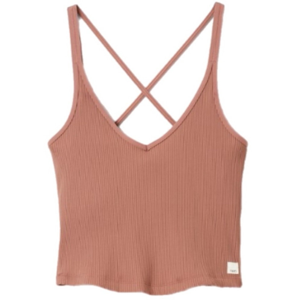 Vuori Rib Crop Tank - Picture 2 of 2